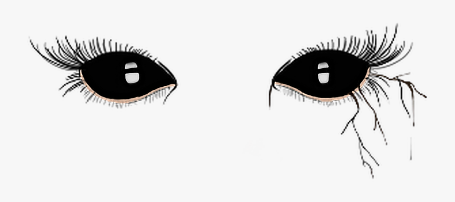 #ojos #dark #blackandwhite #horror #terror #haloween - Demon Eyes Png, Transparent Clipart