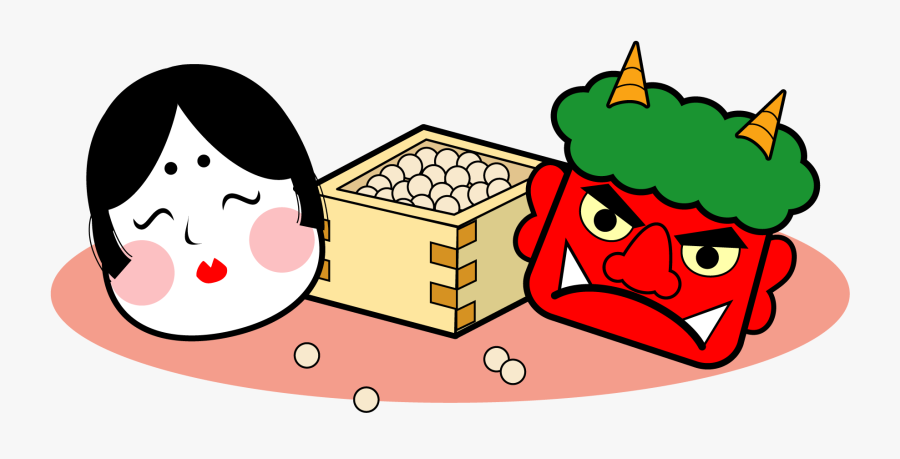 Cut02 - 節分 Png, Transparent Clipart