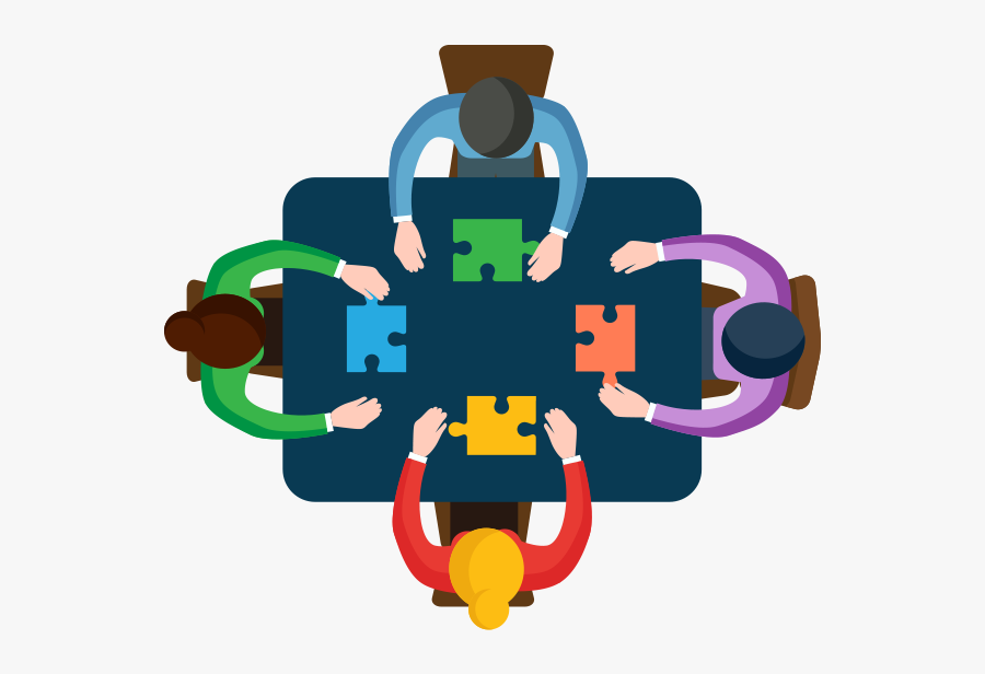 Implementation Pluspng Teamwork Png Transparent- - Team Working Vector Png, Transparent Clipart