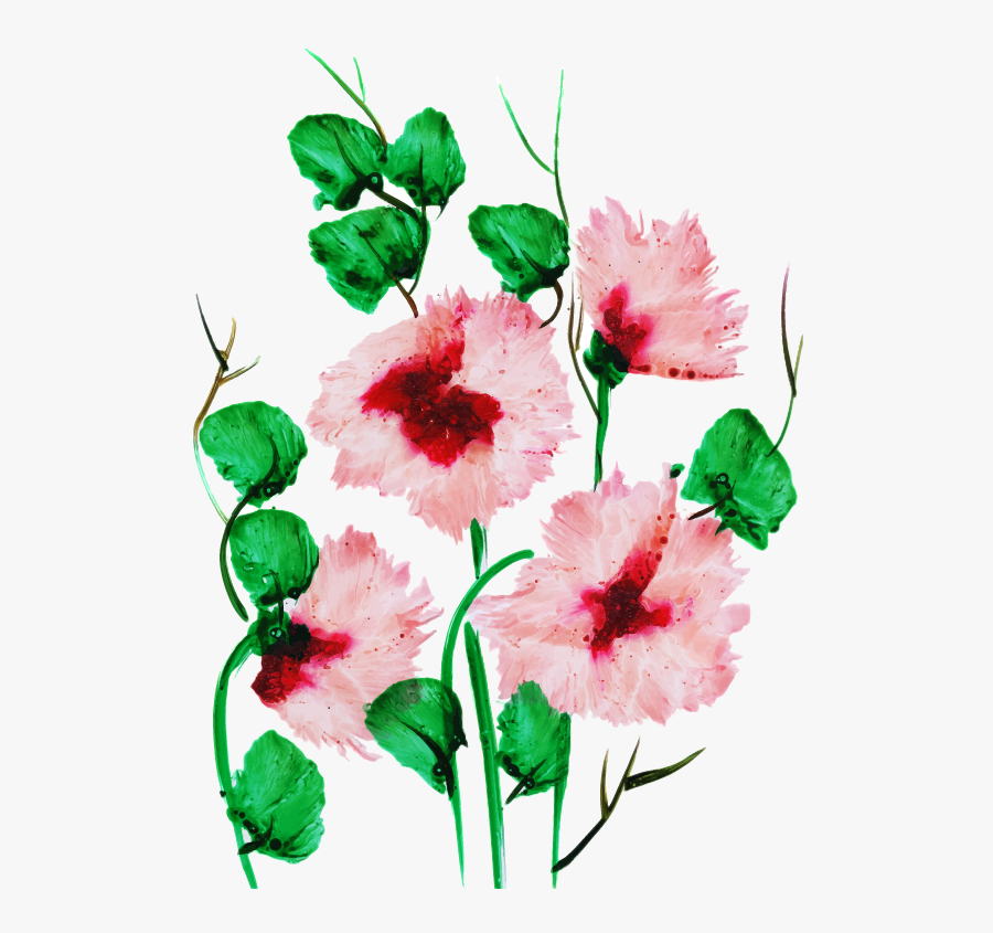 Chinese Hibiscus, Transparent Clipart