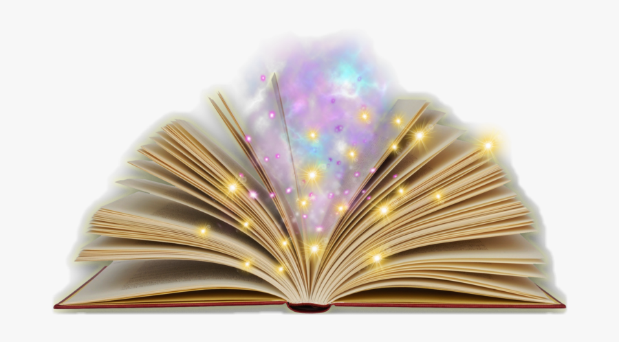 Magic Book Spellbook Freetoedit Scmagical - Picsart Magic Book Png, Transparent Clipart