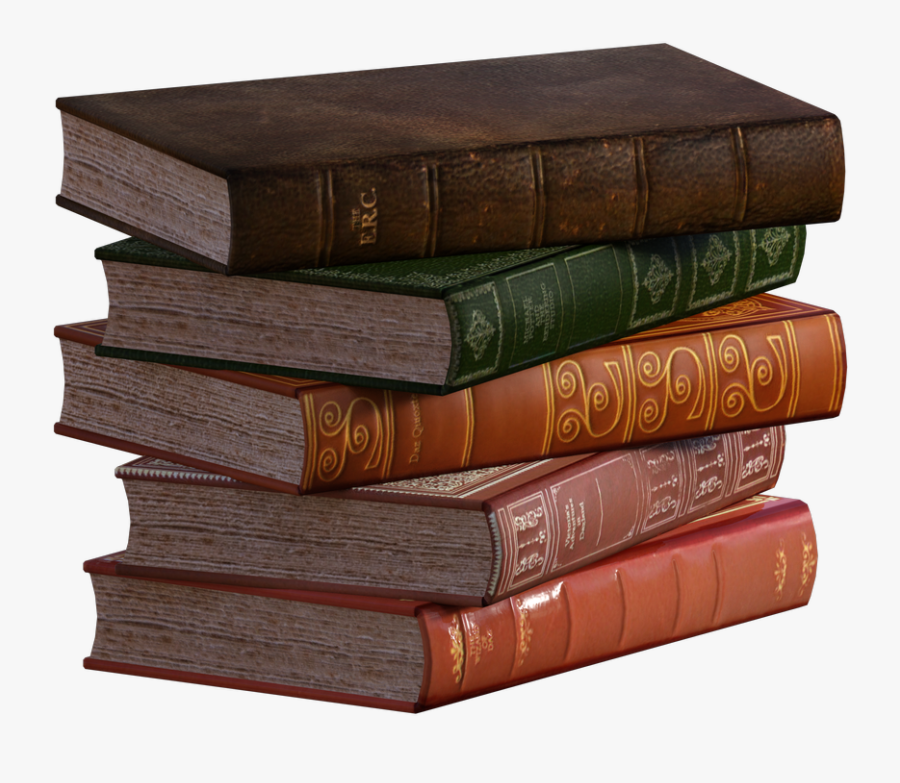 Book Png Stacked - Stack Of Books Png, Transparent Clipart