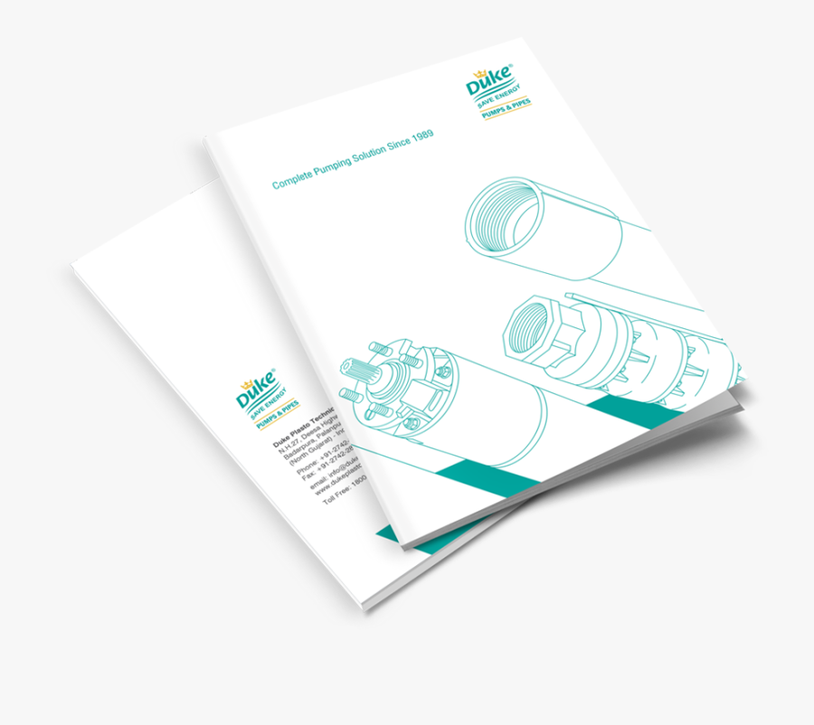 Clip Art Product Brochure Design - Pump Brochure Design, Transparent Clipart