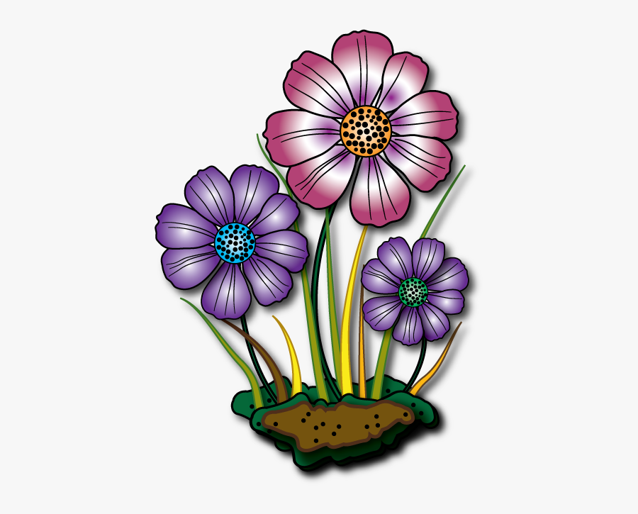 Clipart Bloom Flower Png, Transparent Clipart