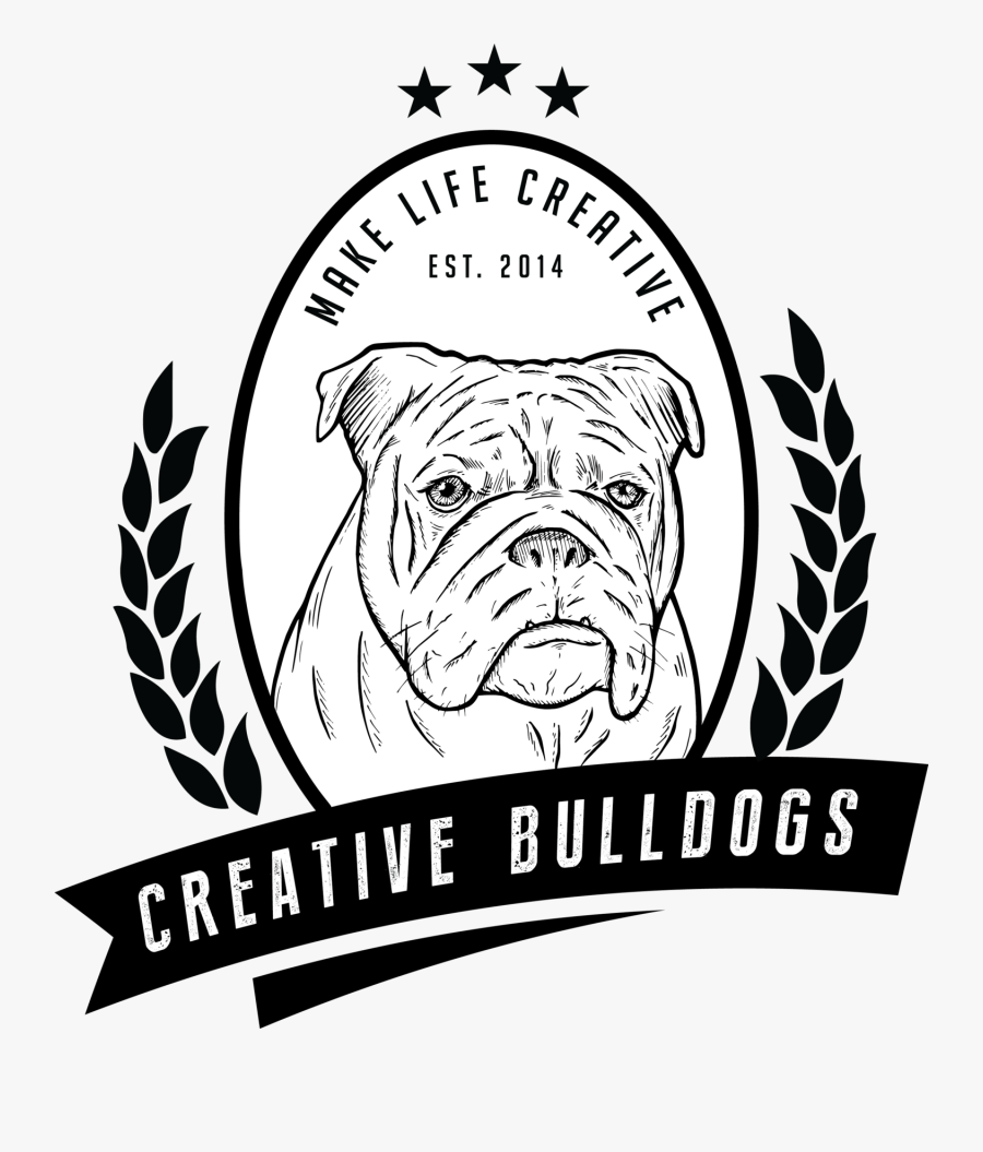 Drawing Bulldogs Bulldog Pup - Male High School Bulldogs, Transparent Clipart