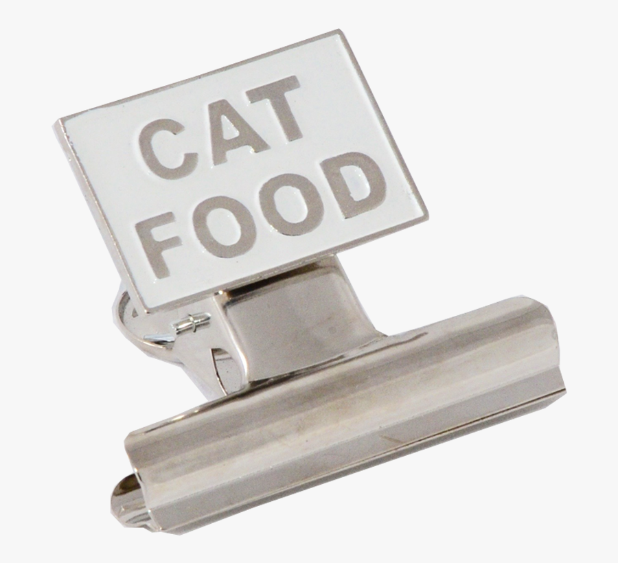 Labels Clip Bulldog - Silver, Transparent Clipart