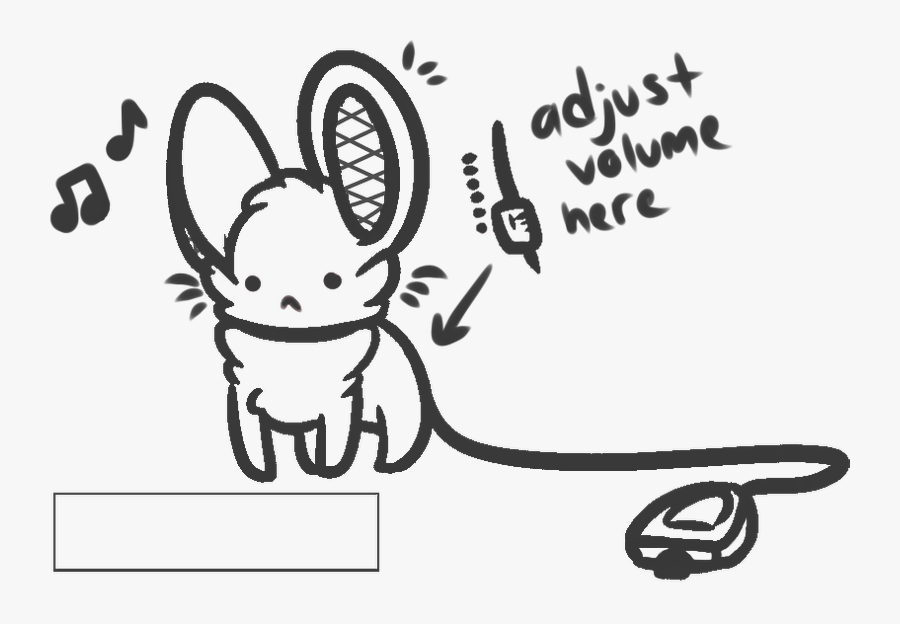 Speaker Lineart Black And White - Cartoon, Transparent Clipart