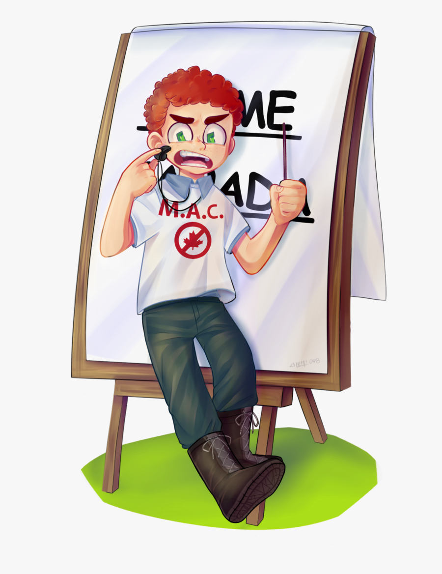 South Outraged Millennial Kyle - Millennials Against Canada South Park, Transparent Clipart