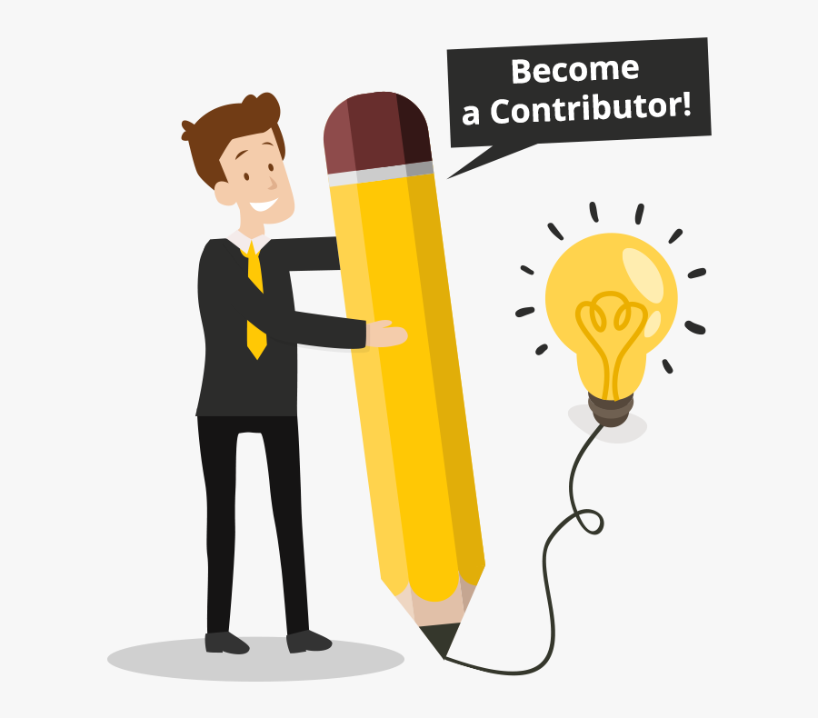Become A Content Contributor - Knowledge Contributor, Transparent Clipart