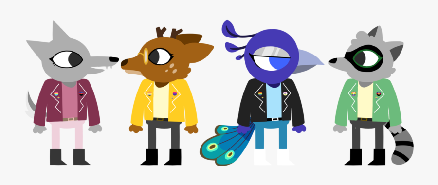 Transparent Chester Raccoon Clipart - Night In The Woods Ocs, Transparent Clipart