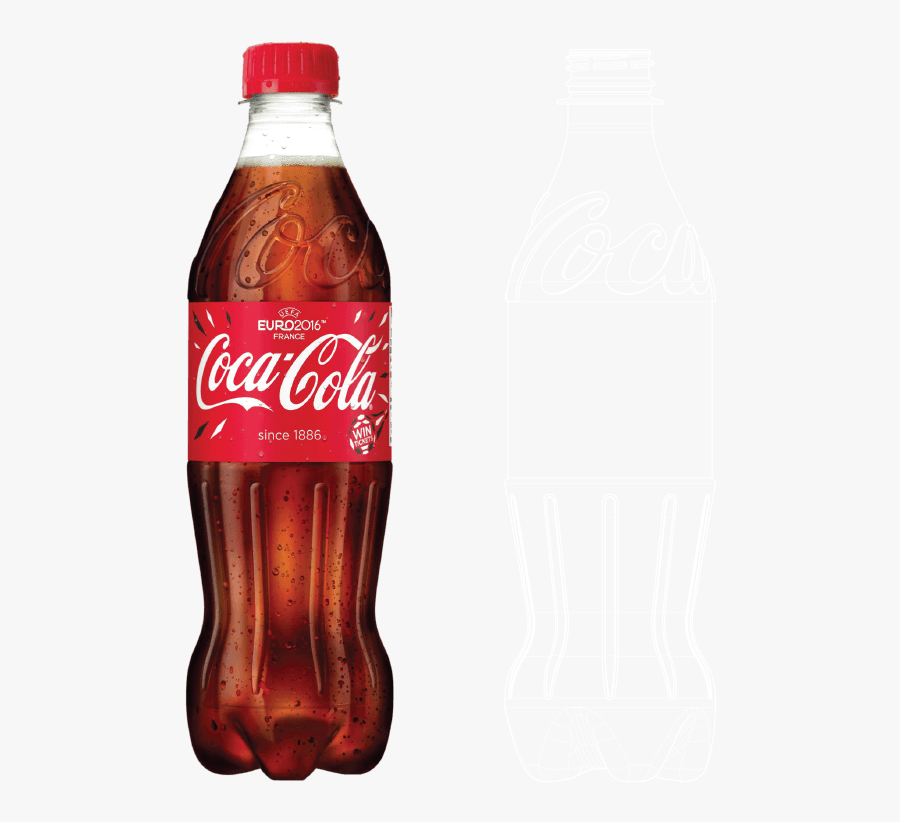 The Eponymous Coca-cola Script Wraps Around The Shoulder - Coca Cola Zero Raspberry, Transparent Clipart