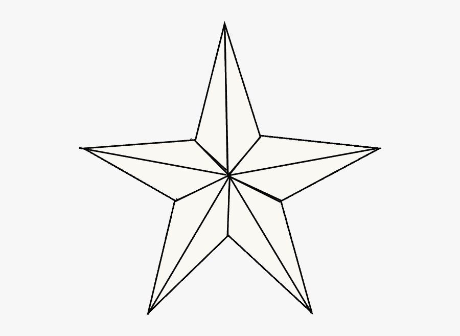 How To Draw Star - Cuba Naval Ensign, Transparent Clipart