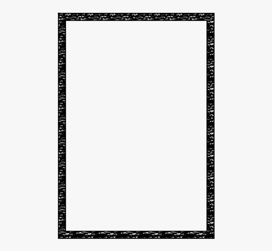 Picture Frame,square,angle - Monochrome, Transparent Clipart