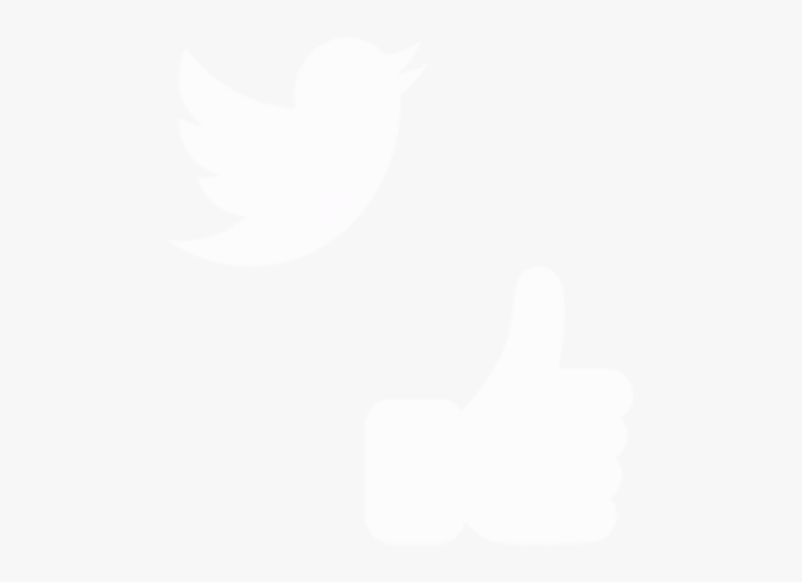 Twitter Icon And Facebook Icon - Twitter, Transparent Clipart