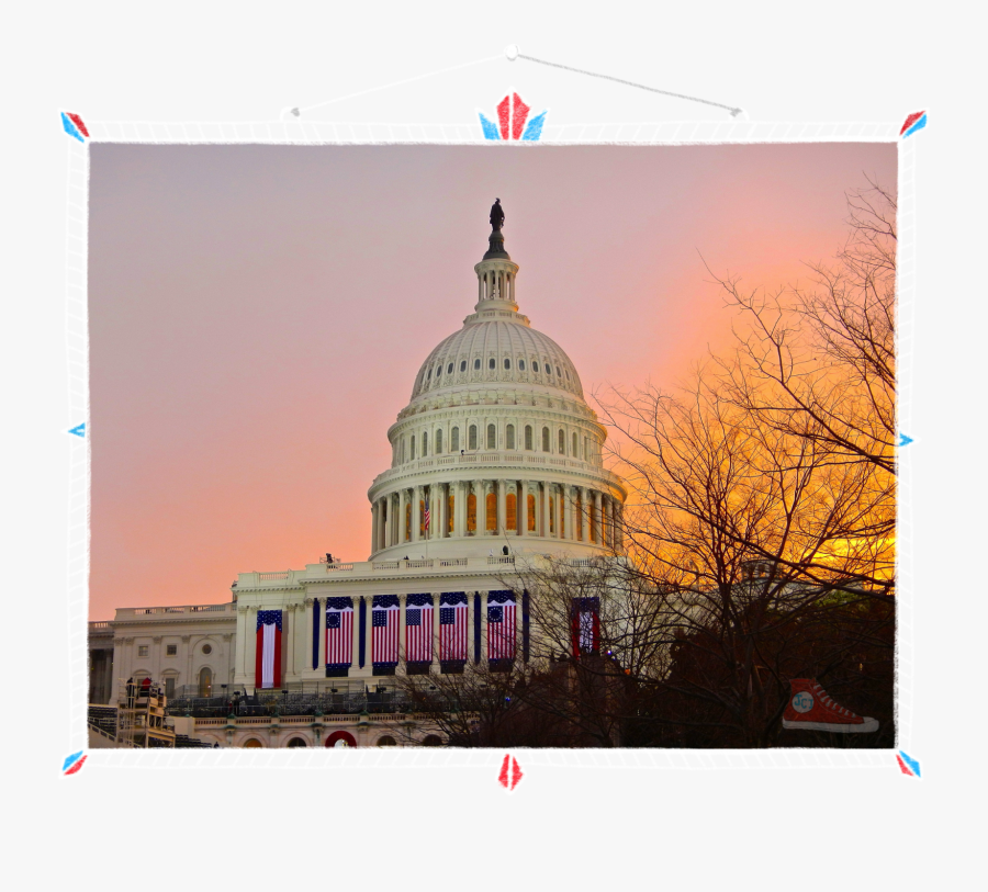 Transparent Capital Building Png - U.s. Capitol, Transparent Clipart