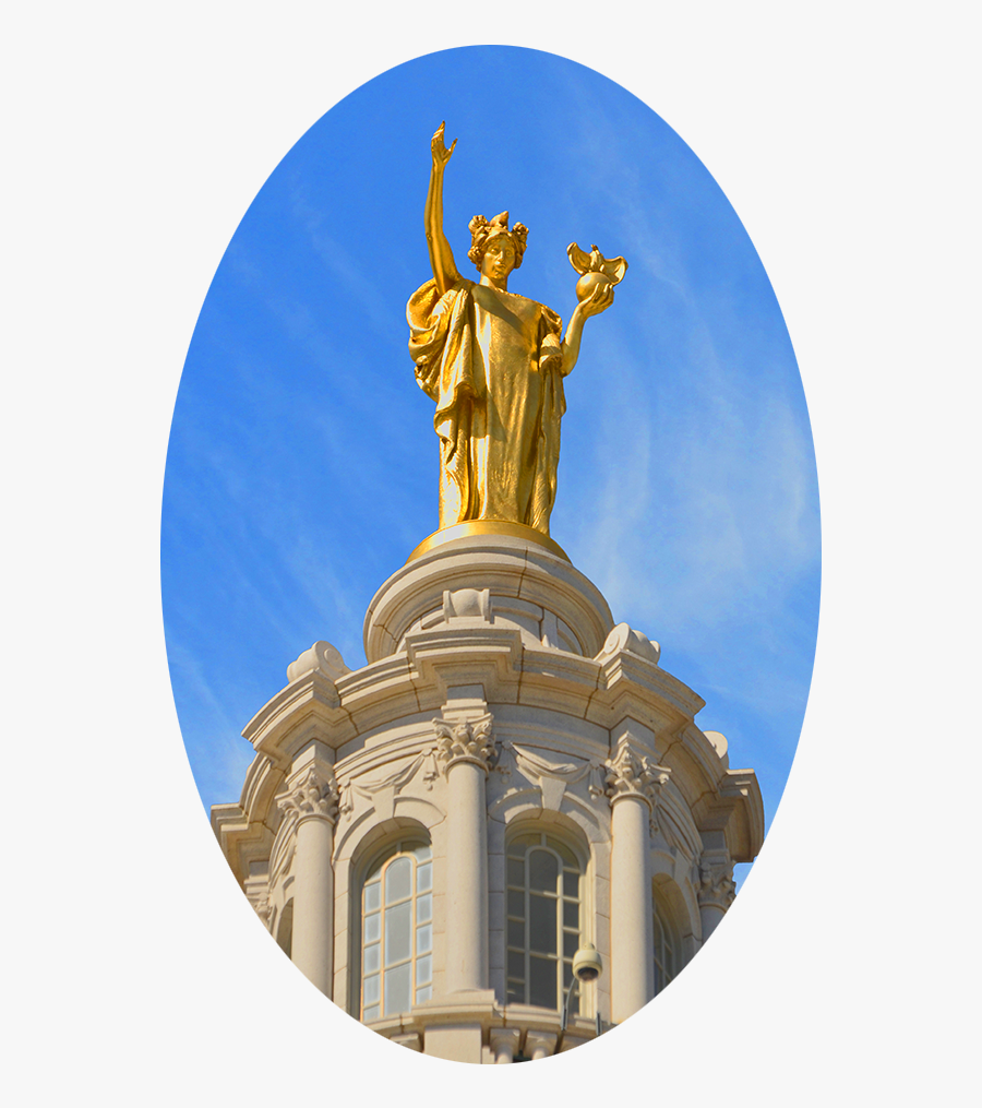 Wisconsin State Capitol Lady, Transparent Clipart