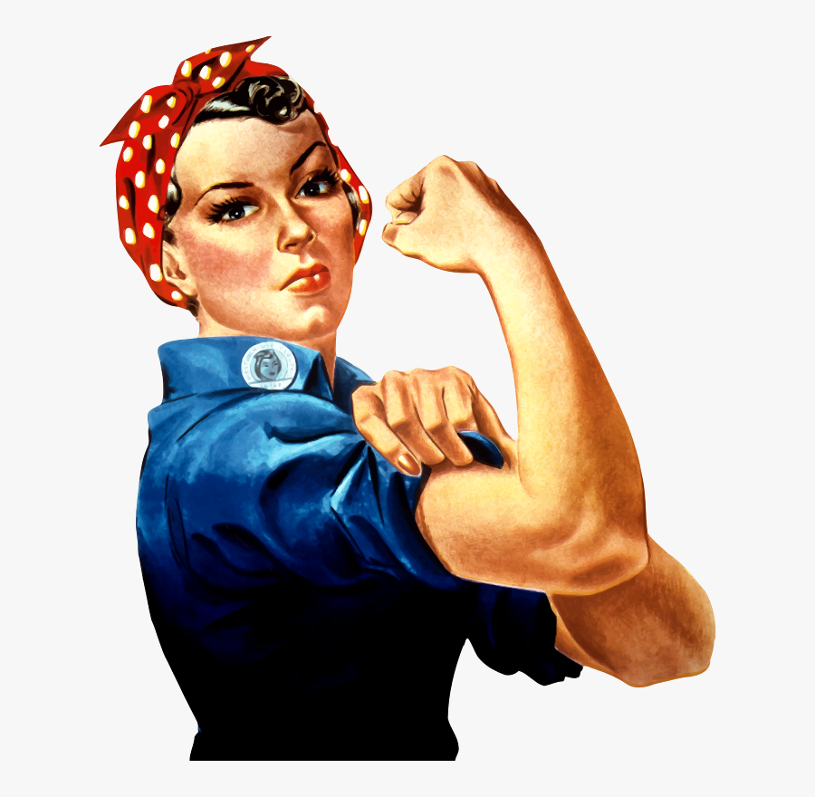 Rosie The Riveter Png, Transparent Clipart