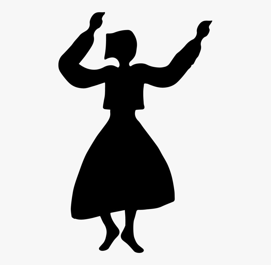 Folk Dance Clipart - フラダンス シルエット, Transparent Clipart