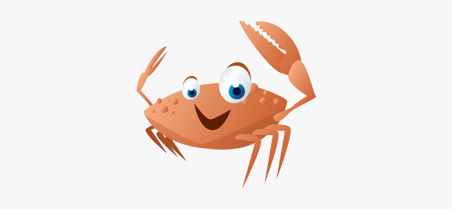 River Crab Cartoon - Bits De Inteligencia Animales Del Mar, Transparent Clipart
