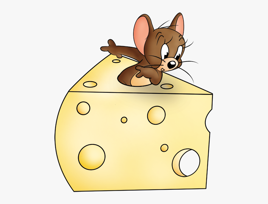 Mouse Cheese Png - Cartoon, Transparent Clipart