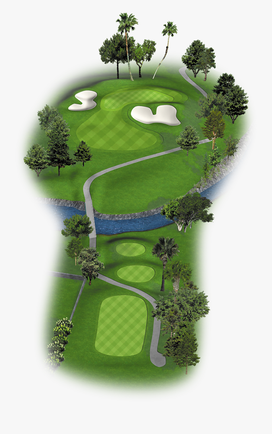 Transparent Golf Hole Png - Golf Course, Transparent Clipart