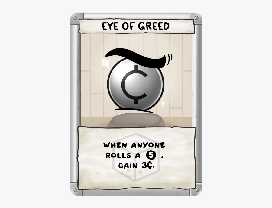 Binding Of Isaac Four Souls D6, Transparent Clipart