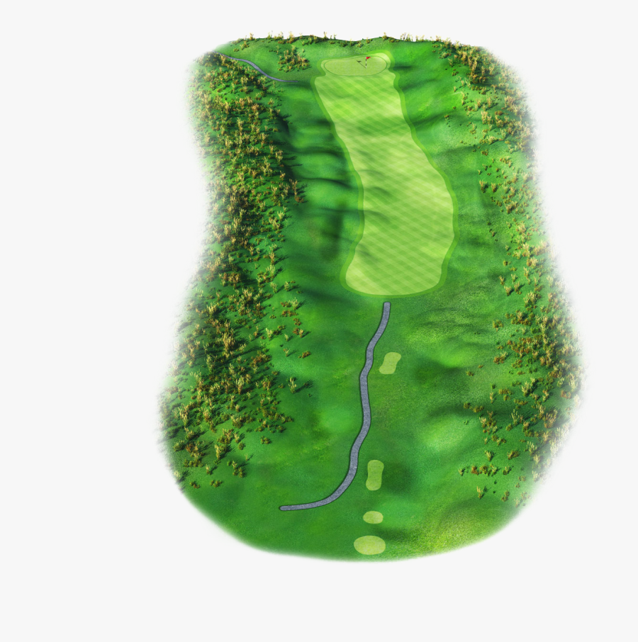 The 17th Hole At Le Golf National - Chlorophyta, Transparent Clipart