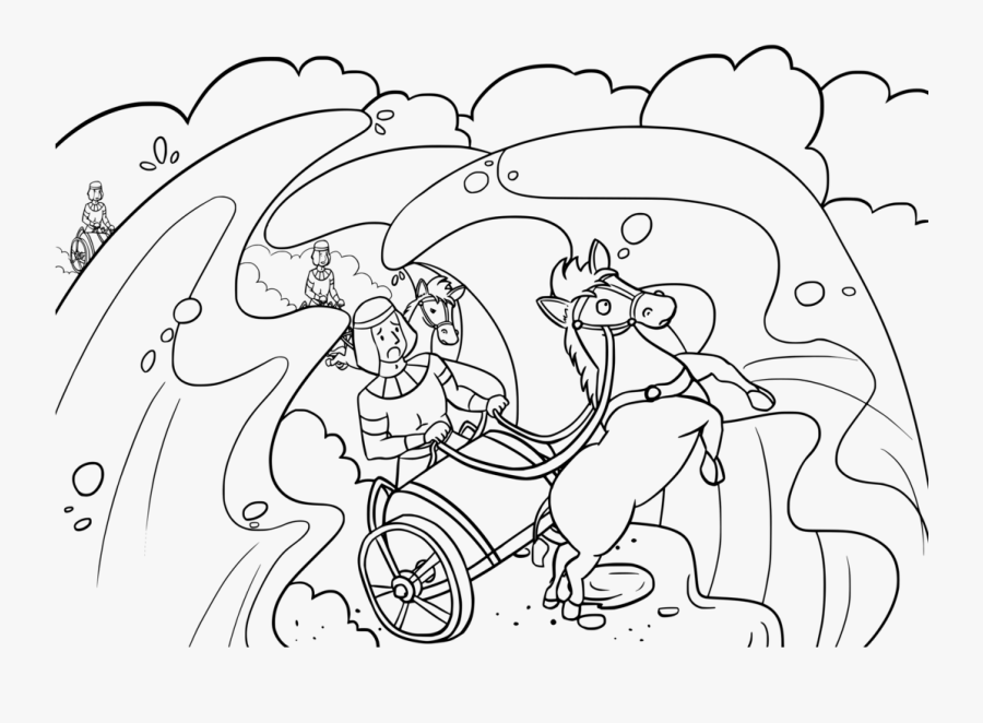 Art,monochrome,line Art - Desenhos Do Exército Do Farao, Transparent Clipart