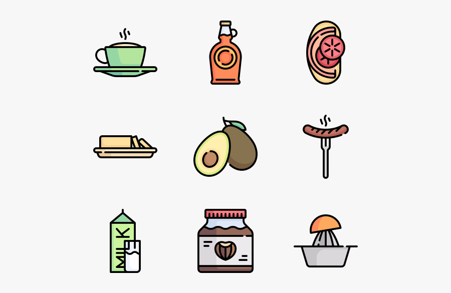 Breakfast, Transparent Clipart