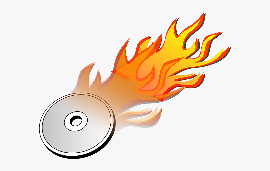 Dvd Burn Burning Hot Fire Idea Pinterest - Burning Disc, Transparent Clipart