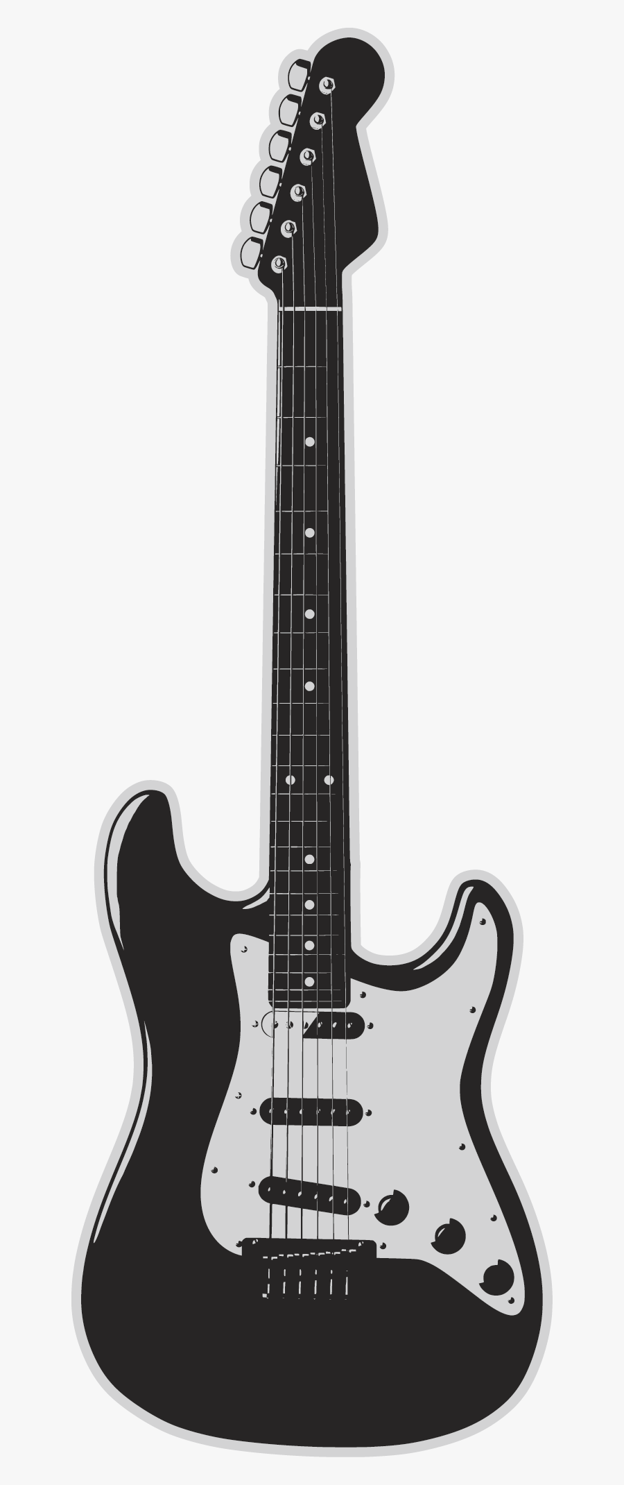 Electric Band Fender Guitar Instrument Vector Stratocaster - Squier Stratocaster Vintage Modified Surf Red, Transparent Clipart