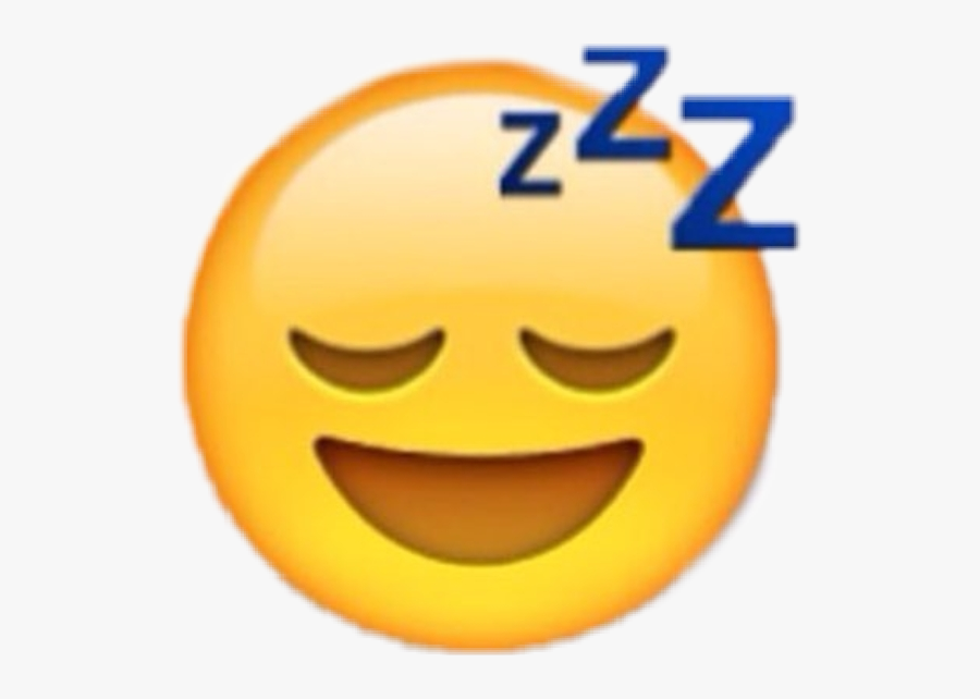 #sleep #dormir #emoji #emojis - Emoji Dormir, Transparent Clipart
