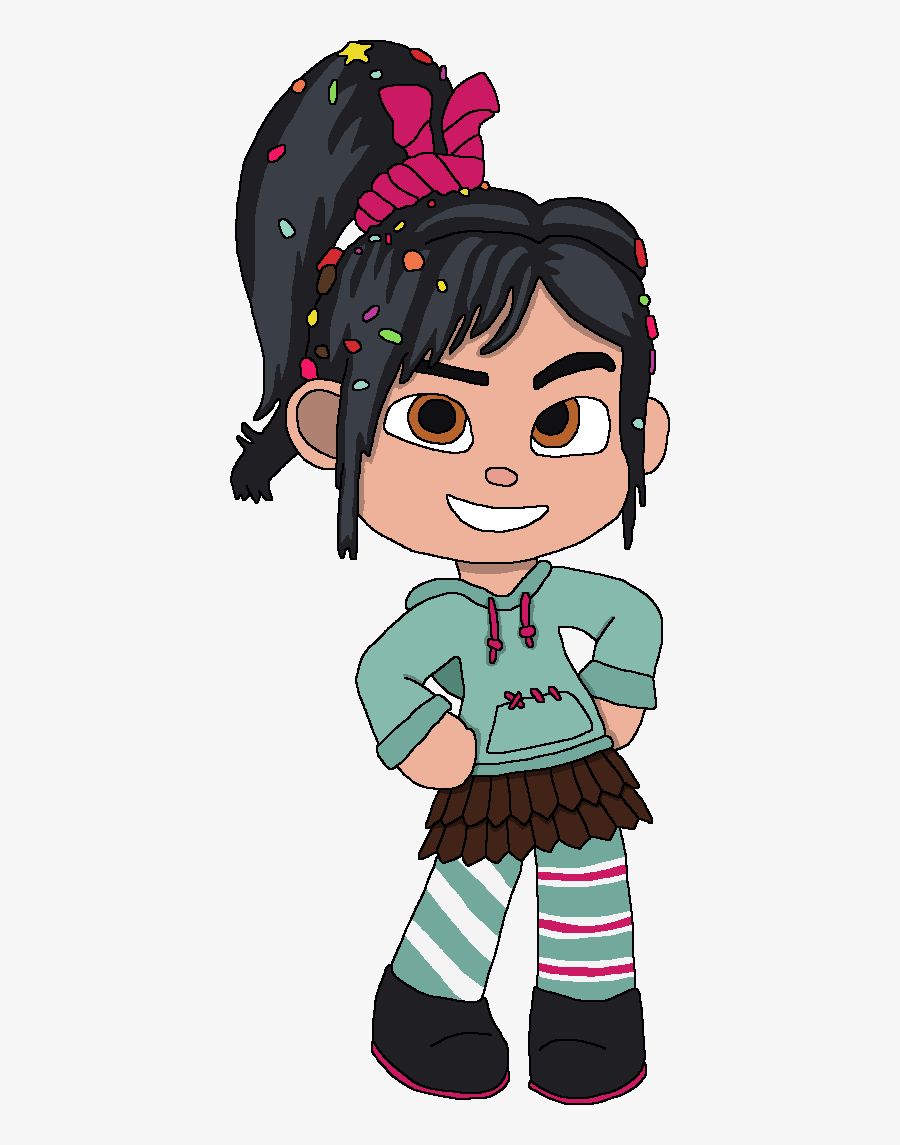 Vanellope And Butter, Transparent Clipart