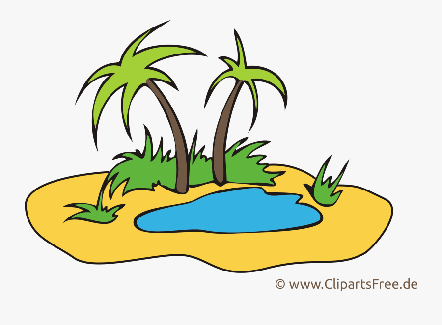 Oasis Clipart, Transparent Clipart