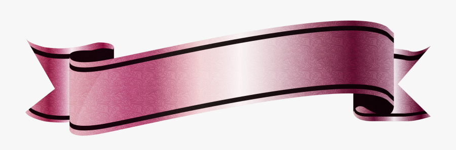 Blank Scroll Banner - Blank Sashes, Transparent Clipart