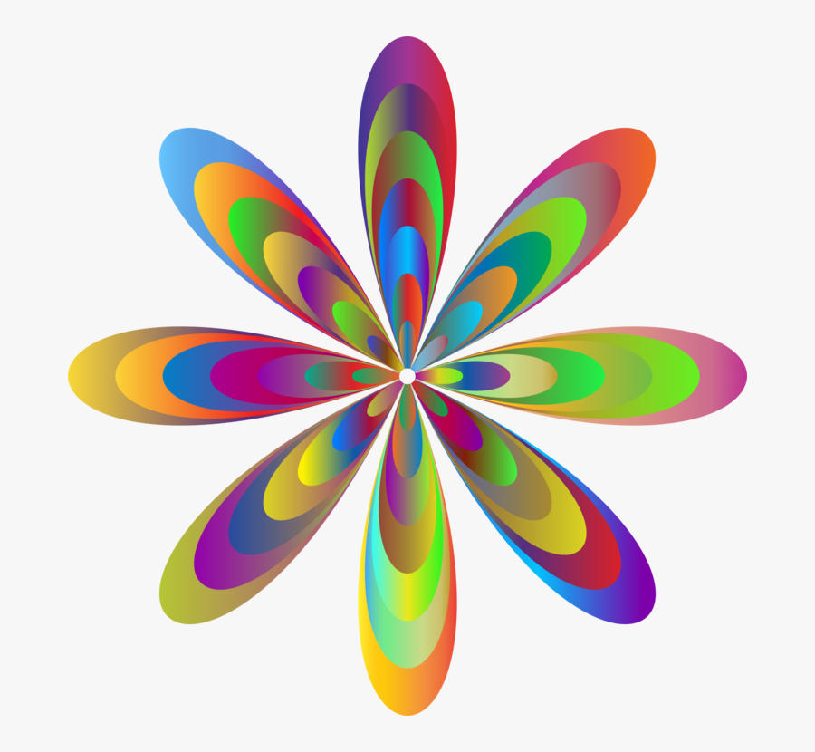 Symmetry,petal,circle - Circle, Transparent Clipart