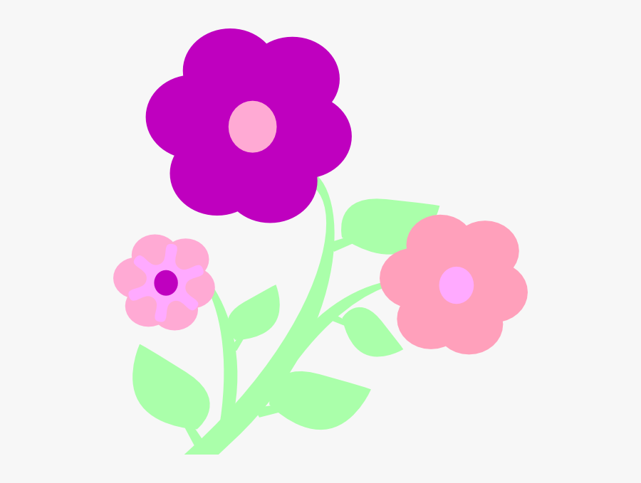 Clip Art Banner Royalty Free Library - Pastel Flower Clipart, Transparent Clipart