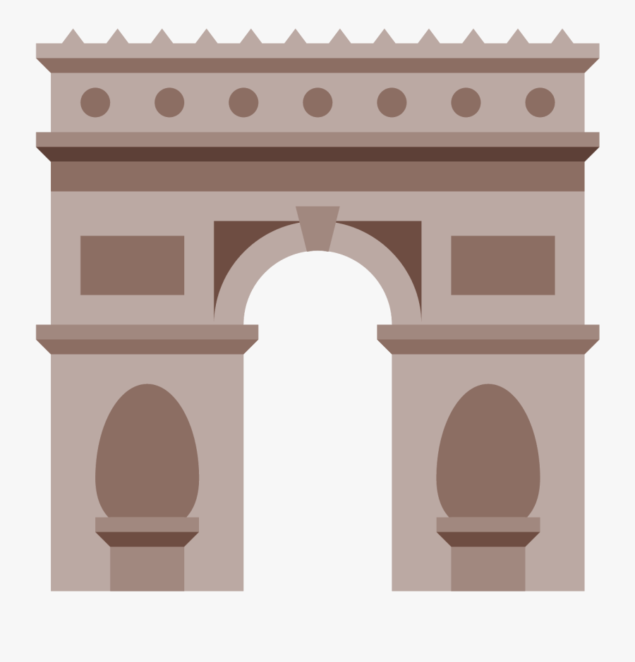 Image Transparent Stock Triumphal Arch Icon - Arc De Triomphe Icone, Transparent Clipart