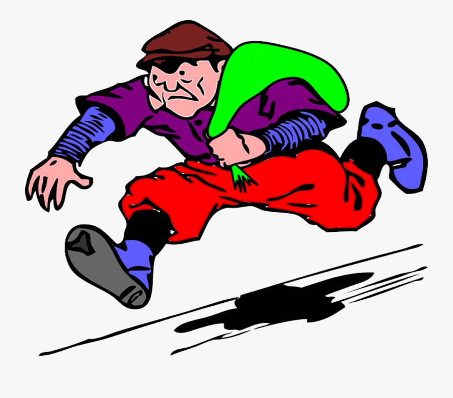 Robber Clip Art, Transparent Clipart