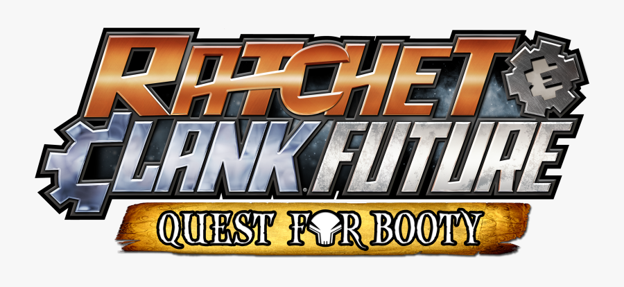 Transparent Ratchet And Clank Logo Png - Ratchet & Clank Future Quest For Booty Logo, Transparent Clipart