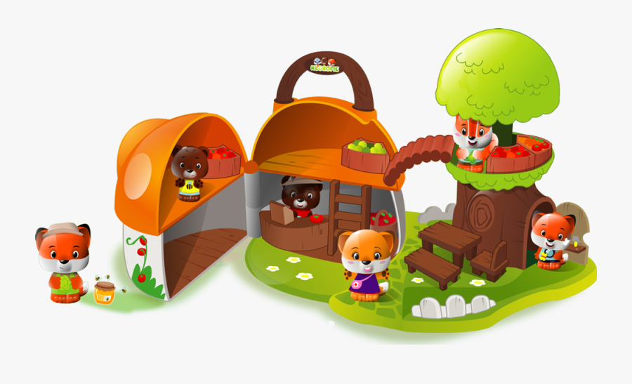 Klorofil Magic Tree House, Transparent Clipart