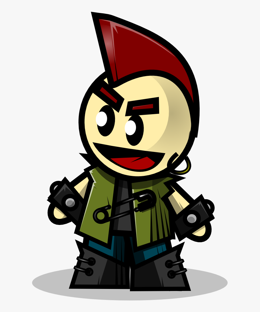 Free Cartoon Punk Clip Art - Punk Clipart, Transparent Clipart