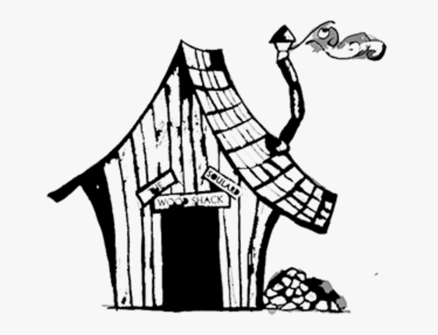 Shack Drawing Inside - Wood Shack Soulard Logo, Transparent Clipart