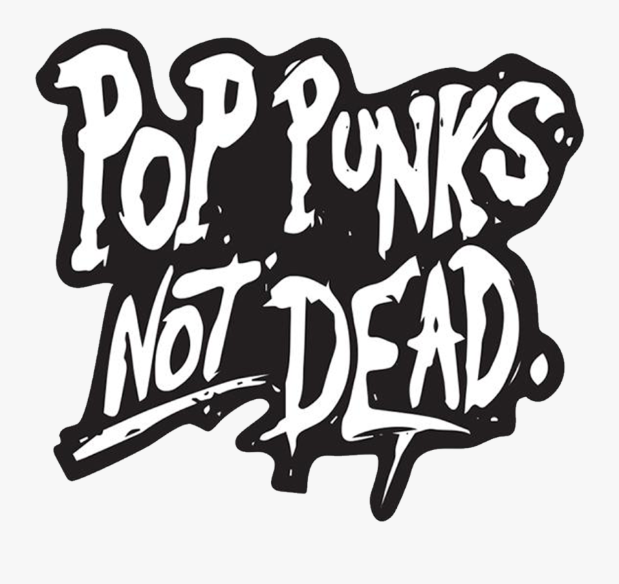 Drawing Lyrics Pop Punk - Pop Punk Not Dead Logo, Transparent Clipart