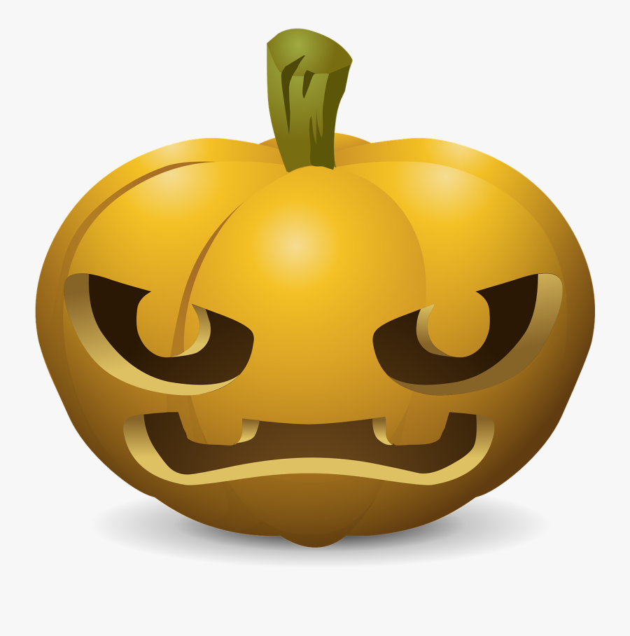 Carving, Pumpkin, Plant, Crop, Autumn, Halloween, Transparent Clipart