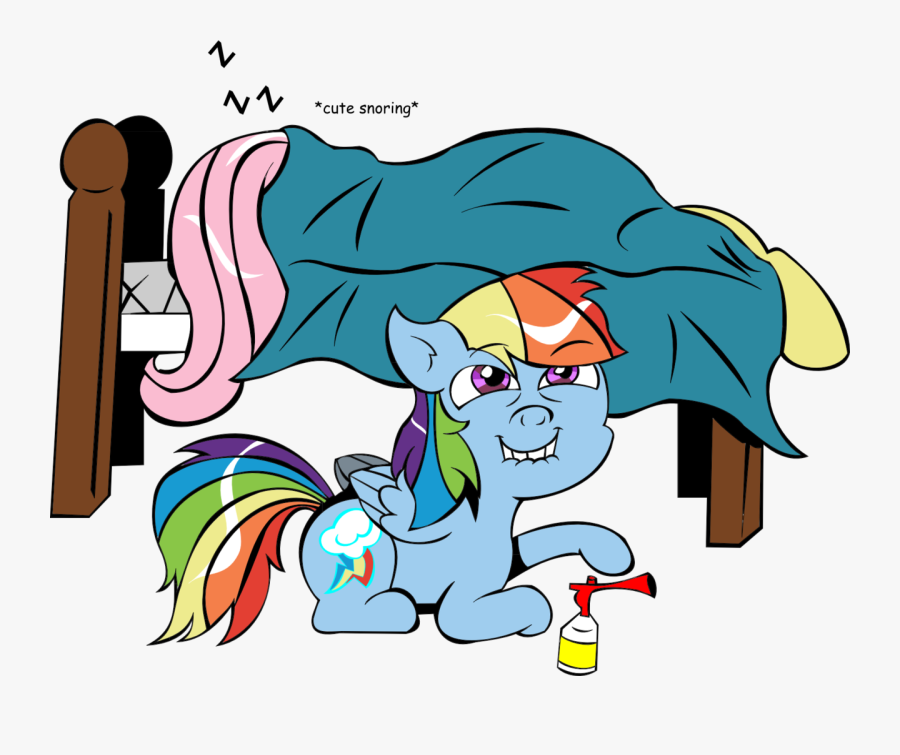 Clipart Sleeping Snoring - Fluttershy Snore, Transparent Clipart