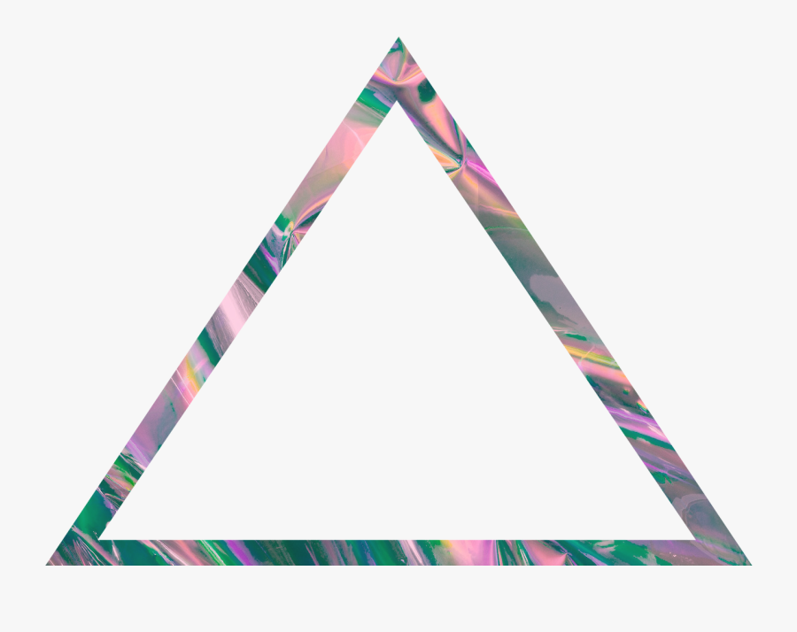 Transparent Triangle Shape Png - Aesthetic Triangle, Transparent Clipart