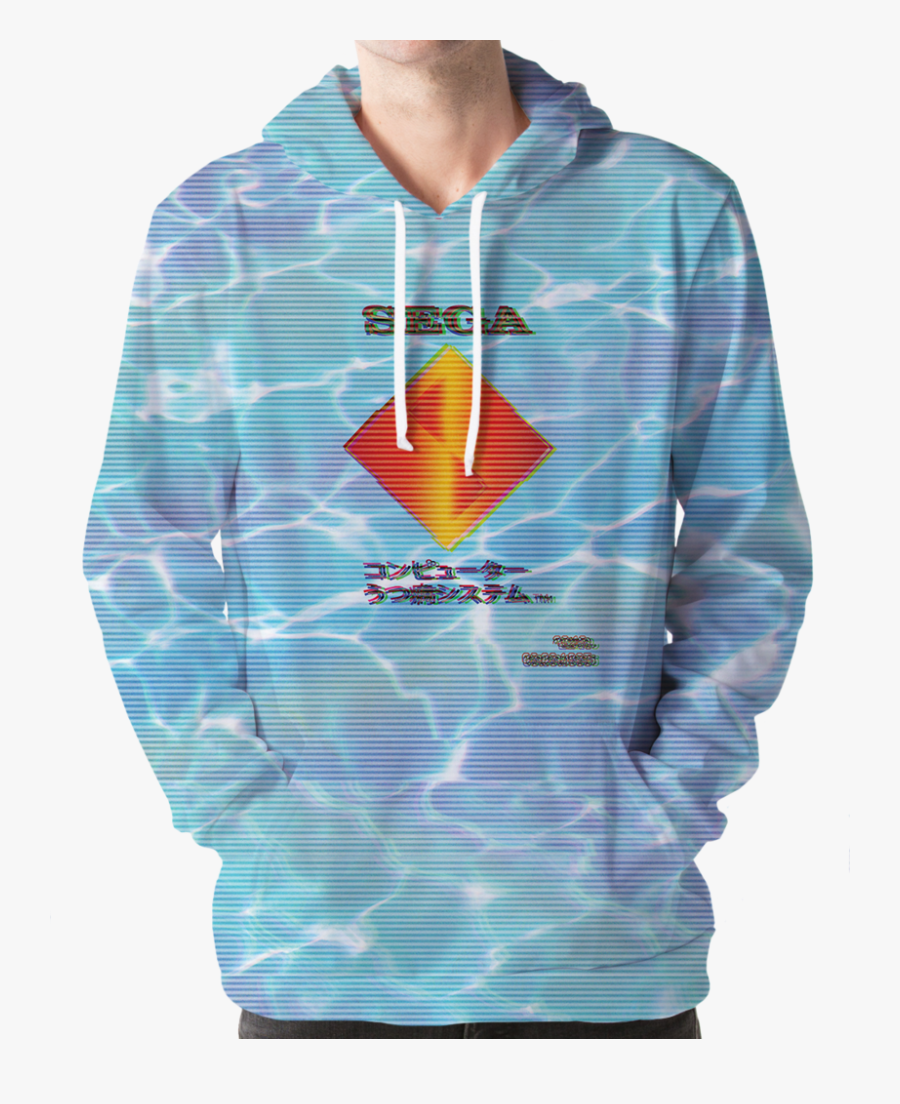 Vaporwave & Aesthetic Clothing - Neapolitan Hoodie, Transparent Clipart