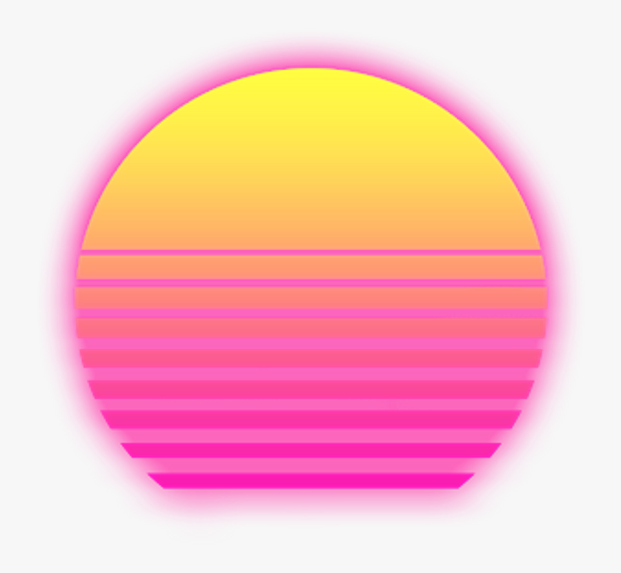 Vaporwave Clipart Column - Synthwave Png, Transparent Clipart