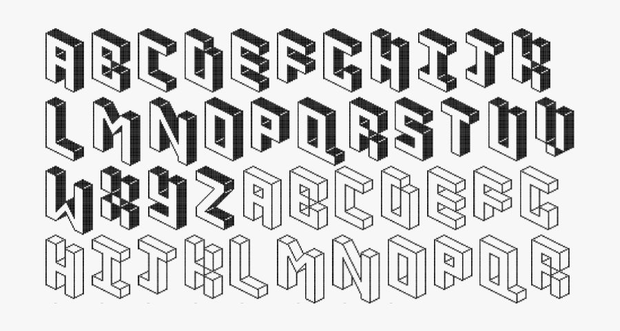 Best Free Pixel - Pixel Font, Transparent Clipart